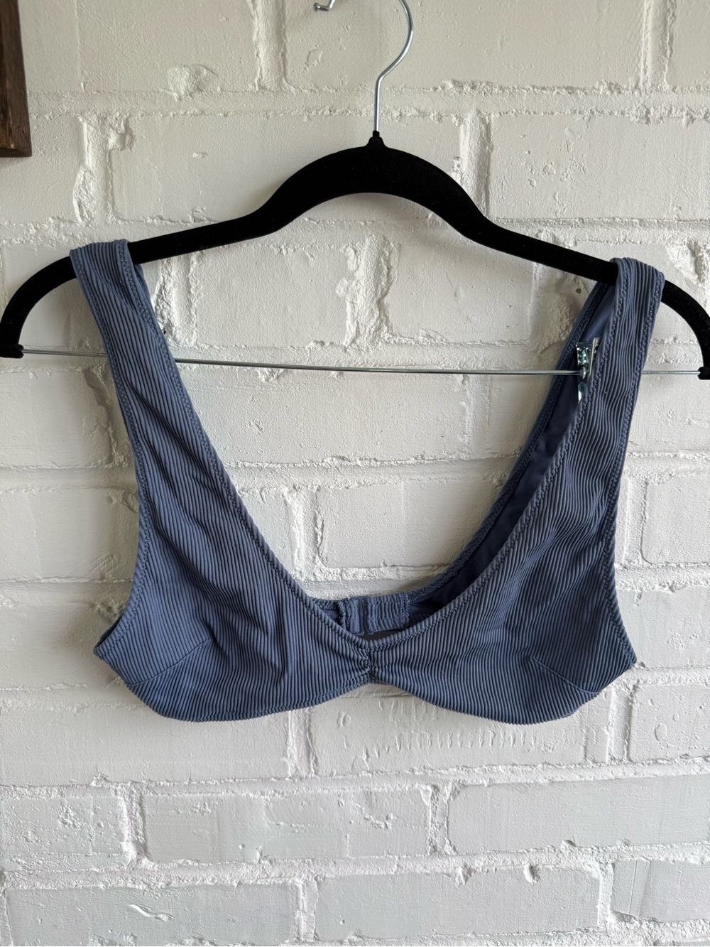 Aerie Ribbed Scoop Bikini Top